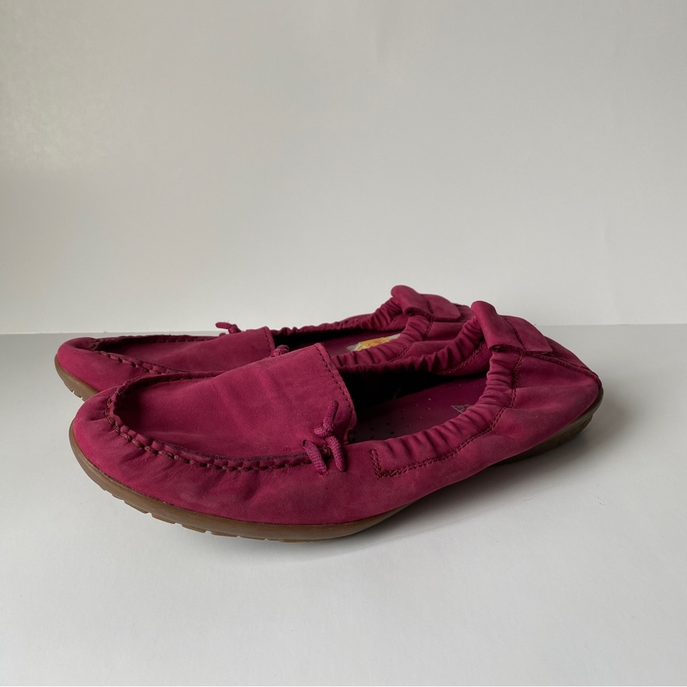 Hush Puppies Loafers, Dark Red